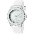 Lucien Piccard Women's 'A Sport' White Silicon Watch
