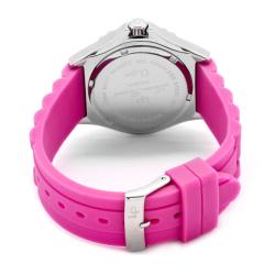 Lucien Piccard Women's 'A Sport' Pink Silicon Watch