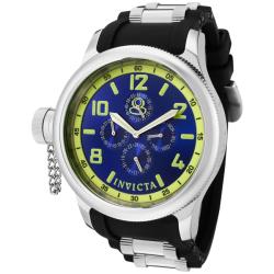 Invicta Men's 'Russian Diver/Signature' Black Chronograph Watch