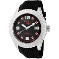 Lucien Piccard Italy Men's Black Rubber Watch