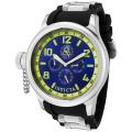 Invicta Men's 'Russian Diver/Signature' Black Chronograph Watch