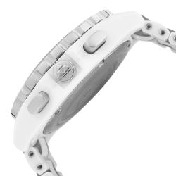 Swiss Legend Men's 'Identity' White Ceramic/Stainless Steel Watch
