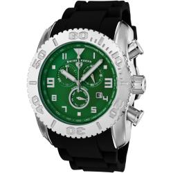 Swiss Legend Men's 'Commander' Dark Black Silicon Watch