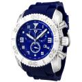 Swiss Legend Men's 'Commander' Blue Silicon Watch