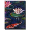 Sheila Golden 'Lily Pod' Canvas Art