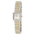 Bulova Women's 'Diamonds' Stainless and Yellow Goldplated Steel Quartz Watch