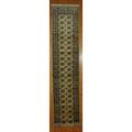 Pakistani Hand-knotted Bokhara Beige/ Black Wool Rug (2'6 x 15'9) (Pakistan)
