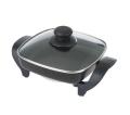 Deni Non-Stick Electric Skillet with Glass Lid