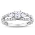 14k White Gold 1ct TDW Diamond Ring (G-H, I1-I2)