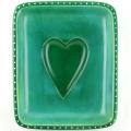 Lamu Lovers Lime Soapstone Heart Dish (Kenya)