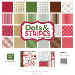 Echo Park Paper 'Christmas Dots and Stripes' Collection Kit 