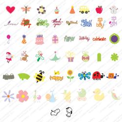 Provo Craft Cricut Shape 'Best Of 2006 Images' Cartridge