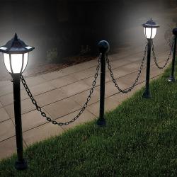 Solar Garden Lamp and Border Kit