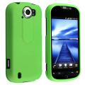 Green Snap-on Rubber Coated Case for HTC T-Mobile MyTouch 4G Slide