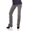 Lilac Clothing Women's Maternity Grey Stretch Denim Bootcut Jeans