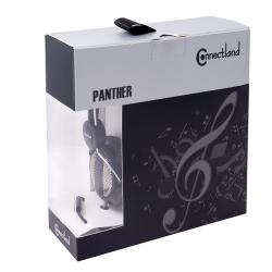 Connectland Lightweight Panther Over-Ear Headset/ Microphone