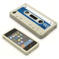Premium Apple iPhone 4/4S White Cassette Case