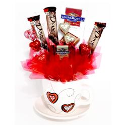 Sweets In Bloom Valentine's Day Latte Gift Mug