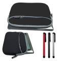 SKQUE Tablet Glove Case with 3 Stylus (7-inch)