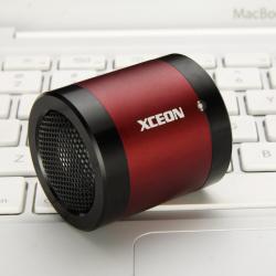 Xzonic Rechargeable Red Mini Speaker