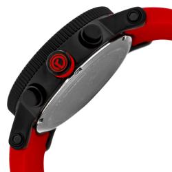 Red Line Men's 'Compressor' Red Silicon Watch
