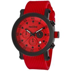 Red Line Men's 'Compressor' Red Silicon Watch