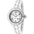Lucien Piccard Italy Women's 'Celano' White Ceramic & SS Watch