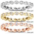 14k Gold 1/3ct TDW Stackable Diamond Eternity Ring (H-I, I1-I2)