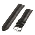 Republic Men's Black Alligator Grain Leather Watch Strap