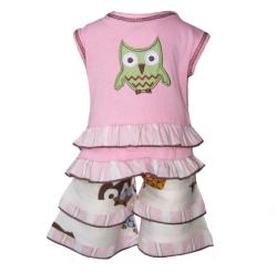 AnnLoren 2-piece Owl American Girl Doll Outfit