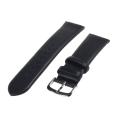Republic Men's Black Smooth Leather Watch Strap