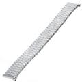 Republic Men's Curved Squeeze End Stainless Steel Watch Bracelet