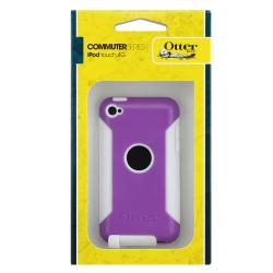 Otter Box Purple Case/ Charger for Apple iPod Touch 4th Generation
