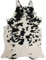 More information on a blog about rugs Skin Leather Hand-picked Alexa Black/White Cowhide Leather Rug (5' x 7')