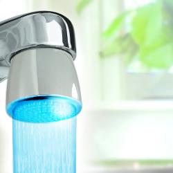 Z-Light Multi-Color LED Chrome Faucet Light