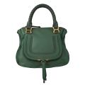 Chloe 'Marcie' Green Small Leather Satchel
