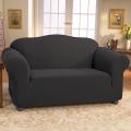 Sure Fit Ebony Stretch Honeycomb Sofa Slipcover