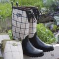 Laura Ashley Women's Charcoal Rubber Gardening Boots