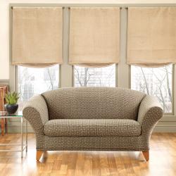 Stretch Baxter 2-piece Loveseat Slipcover