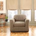Stretch Baxter 2-piece Chair Slipcover