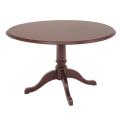 Regancy Seating Round Mahogany Veneer Table (42-inch diameter)