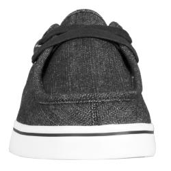 Lugz Men's 'Sparks Denim' Black/ White Sneakers