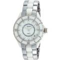 Akribos XXIV Midsize Women's Two-tone Ceramic Bracelet Watch