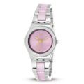 Swatch Women's Pink Stainless Steel Watch