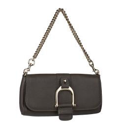 Gucci Greenwich Dark Grey Leather Evening Bag