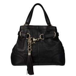 Gucci Sienna Black Leather Hobo Bag