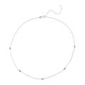 Sterling Silver 1/10ct TDW Diamond Necklace (I-J, I2-I3)
