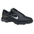Nike Men's Air Academy Black/ Silver Golf Shoes
