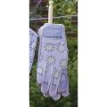 Laura Ashley Large Roundswood Chic Pale Lavender Gardening Gloves