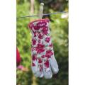 Laura Ashley Large Cressida Classic Red Gardening Gloves